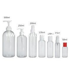 중국 250ml 플라스틱 PET 샴푸 빈 병 (펌프 포함) 펌프 디스펜서 협력 업체