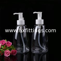 중국 300ml 화장품 플라스틱 투명 액체 비누 로션 펌프 PET 병 협력 업체