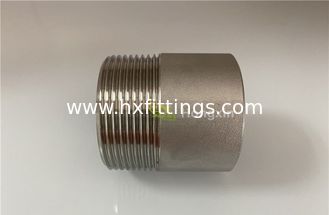 중국 ASTM A733 흑색 코팅 강관 니플, 이음매 없는 파이프 나사산 니플 협력 업체
