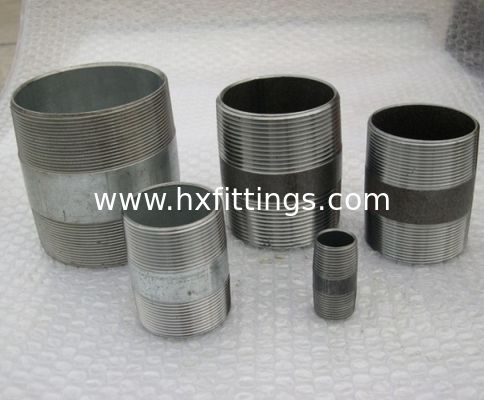 DIN2982 seamless steel barrel pipe and fittings.
