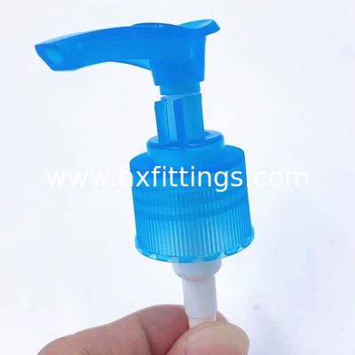 All blue beautiful dispenser lotion pump with clip