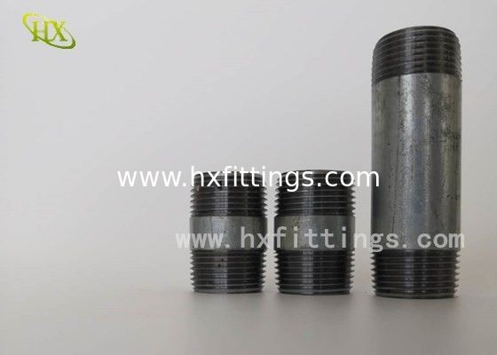 ASTM A733 Galvanized  steel pipe nipples with NPT Thread pipe nipple