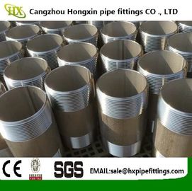 전체 커플링 npt 수컷 b16.11 a105 니플 pe npt 탄소강 파이프 니플 협력 업체
