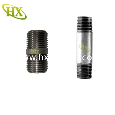 ASTM A733 농업용 NPT 가닥을 가진 진열 철강 파이프  Nipples 협력 업체