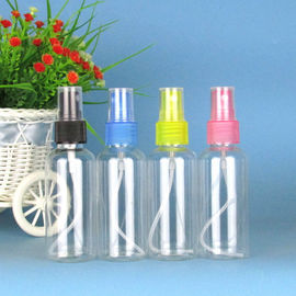 빈 30ml 50ml 60ml 100ml 맑은 파란색 녹색 흑색 분홍색 PET 플라스틱 안개 스프레이 병 협력 업체
