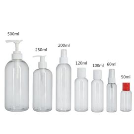 250ml 플라스틱 PET 샴푸 빈 병 (펌프 포함) 펌프 디스펜서 협력 업체