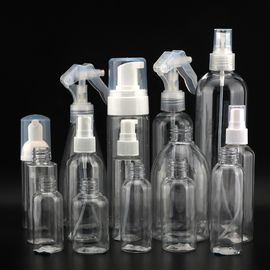 도매 40ml 50ml 60ml 70ml 100ml 200ml 250ml 300ml 400ml 500ml 알코올 PET 병 손 소독제 젤 플라스틱 스프레이 병 협력 업체