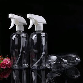 빈 500ml 투명 PET 플라스틱 샴푸 워시 핸드 로션 펌프 병 협력 업체