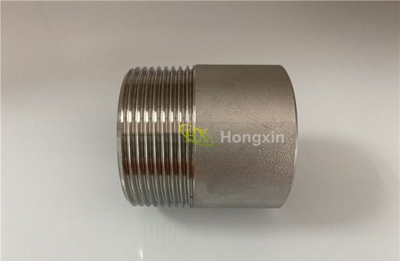 ASTM A733 흑색 코팅 강관 니플, 이음매 없는 파이프 나사산 니플 협력 업체