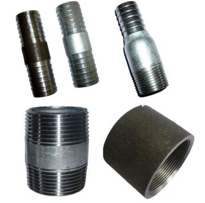 ASTM /DIN/BSPwelding galvanized Steel pipe nipples，sockets