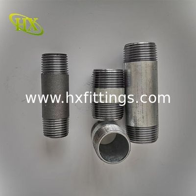 Galvanized King nipple with NPT thread |China manufacturer 