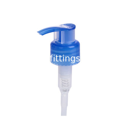 All blue beautiful dispenser lotion pump with clip